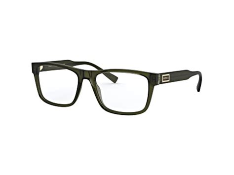 Versace Men's Fashion 55mm Transparentgreen 